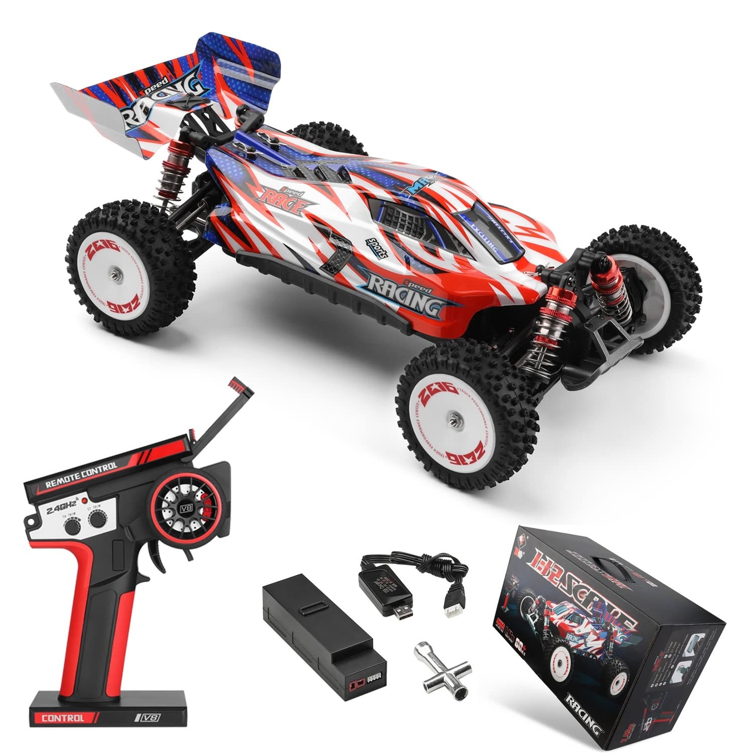 WLToys Buggy Max 1/12 4WD Børsteløs - Komplett